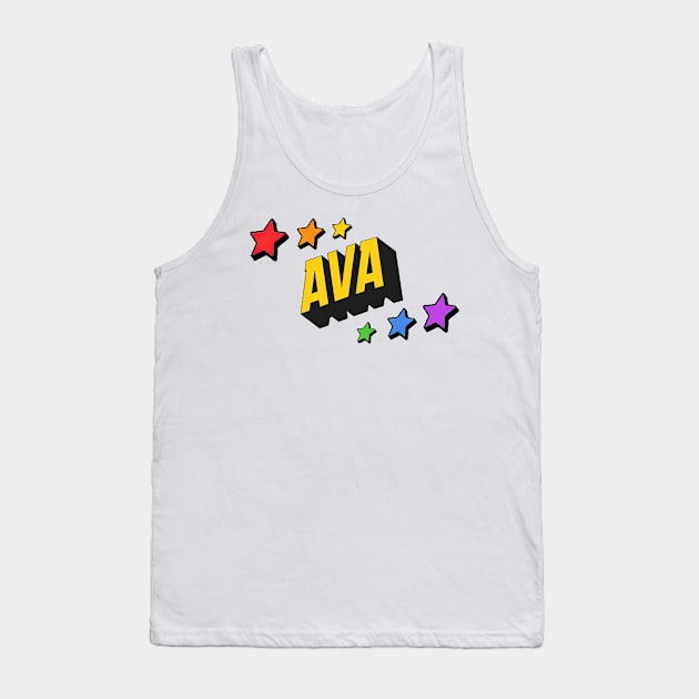 Ava- Personalized style Tank Top by Jet Design